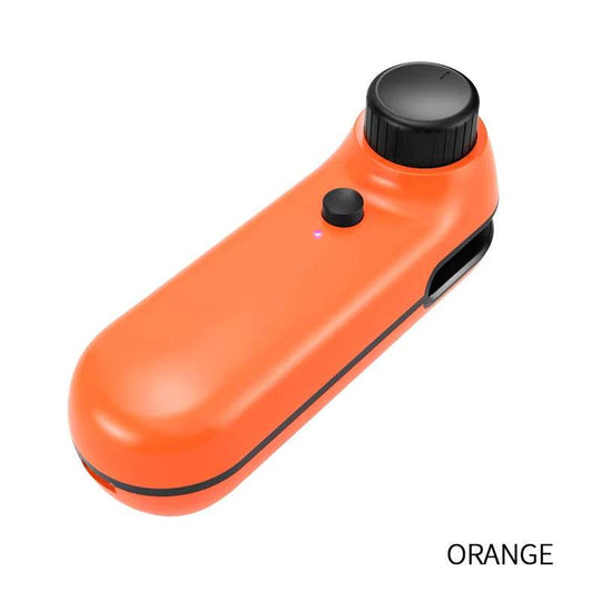Rechargable 2 In 1 Mini Heat Sealer Storage Bag Plastic Package Snack Sealer Bag Handheld Heat Sealer Plastic Bag USB Mini Bag Sealer Cutter Mini Chip Bag Sealer - Gadget Aliens 