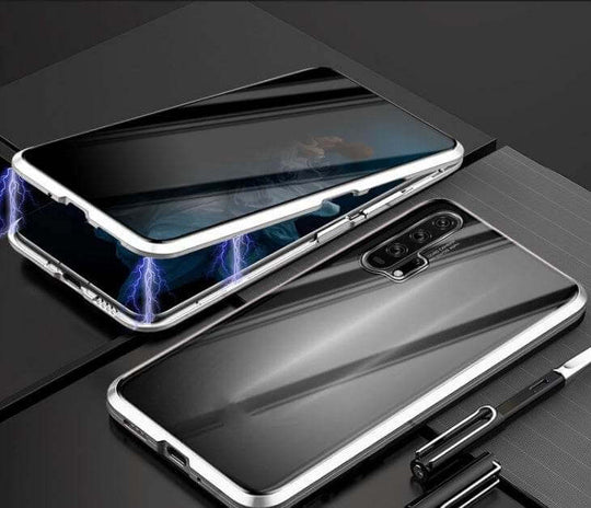Phone Case Anti-Peep Magnetic Protective Shell Magnetic Privacy Glass Case For Phone - Gadget Aliens 