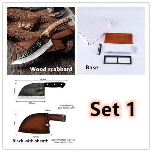 Artificial Forging Chopping Knives High Hardness - Gadget Aliens