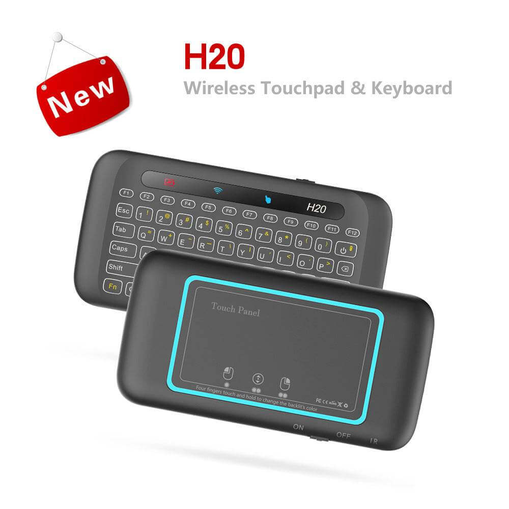 H20 Touch Keyboard Double-sided Mini Wireless Keyboard - Gadget Aliens 