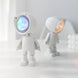 Rainbow Sunset Light Projector Lamp Atmosphere Led Night Light Romantic Mood Light Projector For Home Room Background Wall Decor Cute Robot Night Light Perfect For Home Decor - Gadget Aliens 