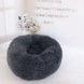 Plush Donut Pet Nest – Calming Bed for Cats & Dogs