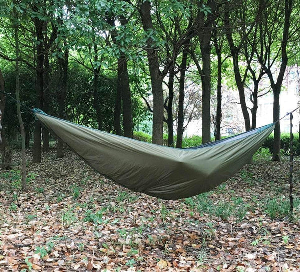 Outdoor camping warm cover cotton hammock - Gadget Aliens