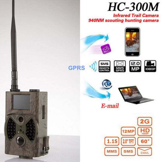 Anti-Theft Infrared Night Vision Solar Surveillance Camera - Gadget Aliens 