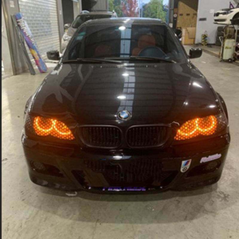 Car Honeycomb Rear Taillight Decoration Sticker - Gadget Aliens