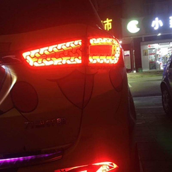 Car Honeycomb Rear Taillight Decoration Sticker - Gadget Aliens 