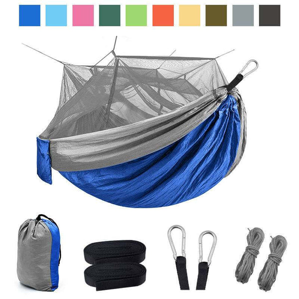 Outdoor Camping Hammock with Mosquito Net - Gadget Aliens 