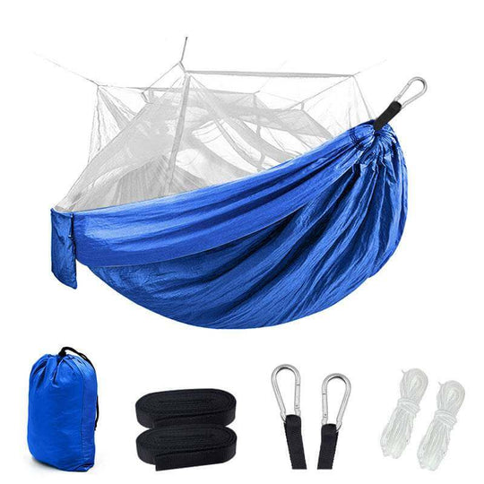 Outdoor Camping Hammock with Mosquito Net - Gadget Aliens 