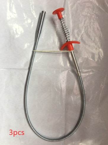 60CM Sewer Dredger Spring Pipe Dredging Tool Household Hair Cleaner Drain Clog Remover Cleaning Tools Household For Kitchen Sink Kitchen Gadgets - Gadget Aliens 