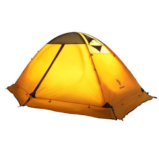 Outdoor Camping Camping Double-layer Aluminum Pole Tent - Gadget Aliens 