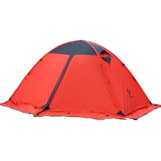 Outdoor Camping Camping Double-layer Aluminum Pole Tent - Gadget Aliens 