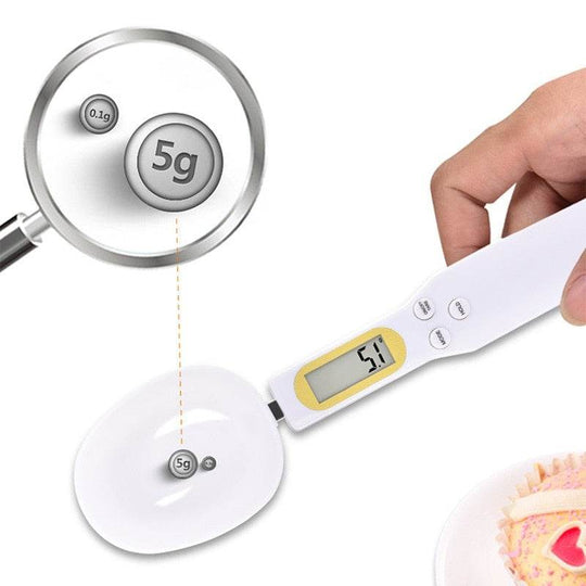 Digital Spoon Scale - Precise 500g Capacity with LCD Display - Gadget Aliens