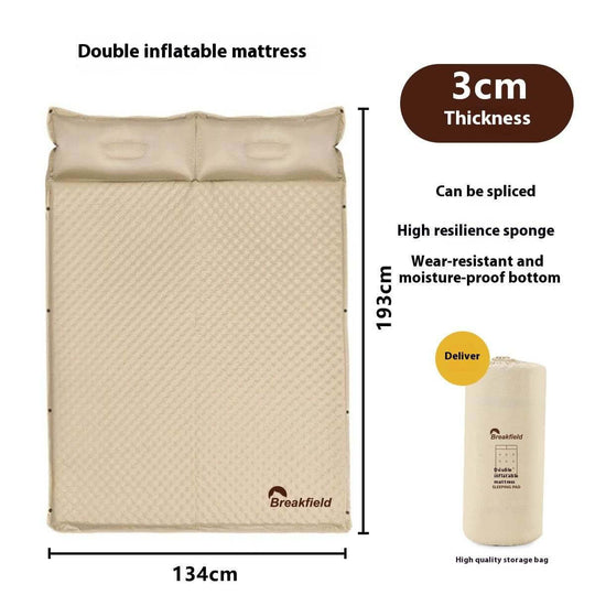 Outdoor Camping Tent Floatation Bed Splicing Camping Airbed - Gadget Aliens 