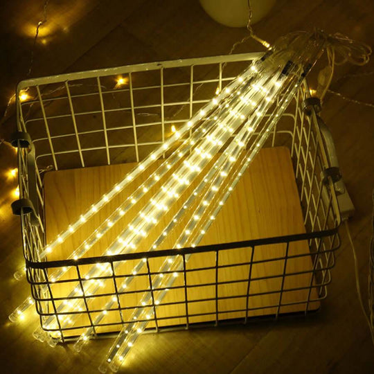 Led Meteor Rain Lantern Garden Light - Gadget Aliens 