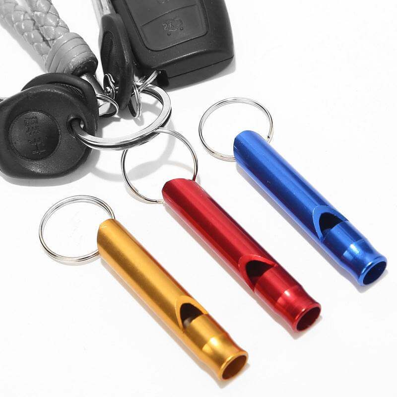 Aluminum survival whistle - Gadget Aliens 