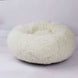 Plush Donut Pet Nest – Calming Bed for Cats & Dogs