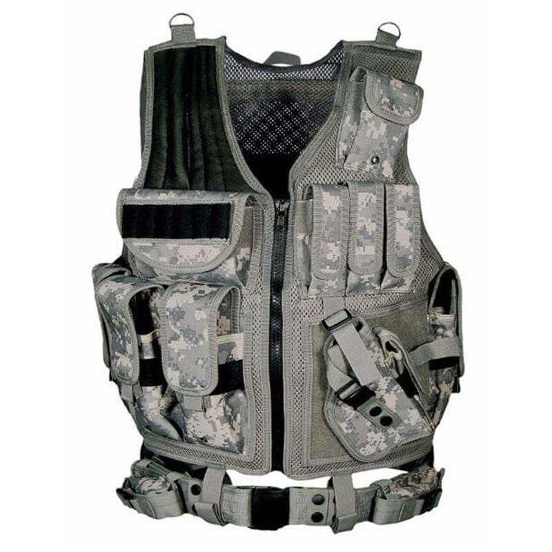 Tactical Vest Military Combat Army Armor Vests Molle Airsoft Plate Carrier Swat Vest Outdoor Hunting Fishing CS Training Vest - Gadget Aliens 