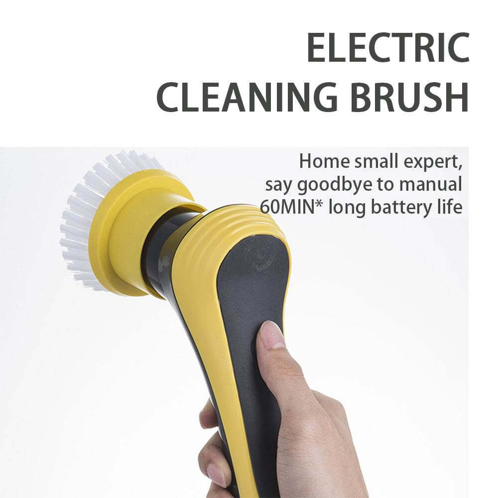 6 In 1 And 10 In 1 Electric Spin Scrubber Cleaning Brush Wireless Adjustable Multifunctional Gadgets For Bathroom Kitchen Windows Toilet - Gadget Aliens