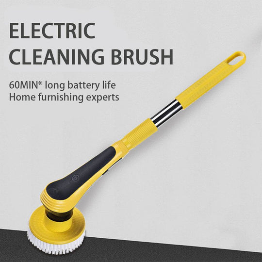 6 In 1 And 10 In 1 Electric Spin Scrubber Cleaning Brush Wireless Adjustable Multifunctional Gadgets For Bathroom Kitchen Windows Toilet - Gadget Aliens