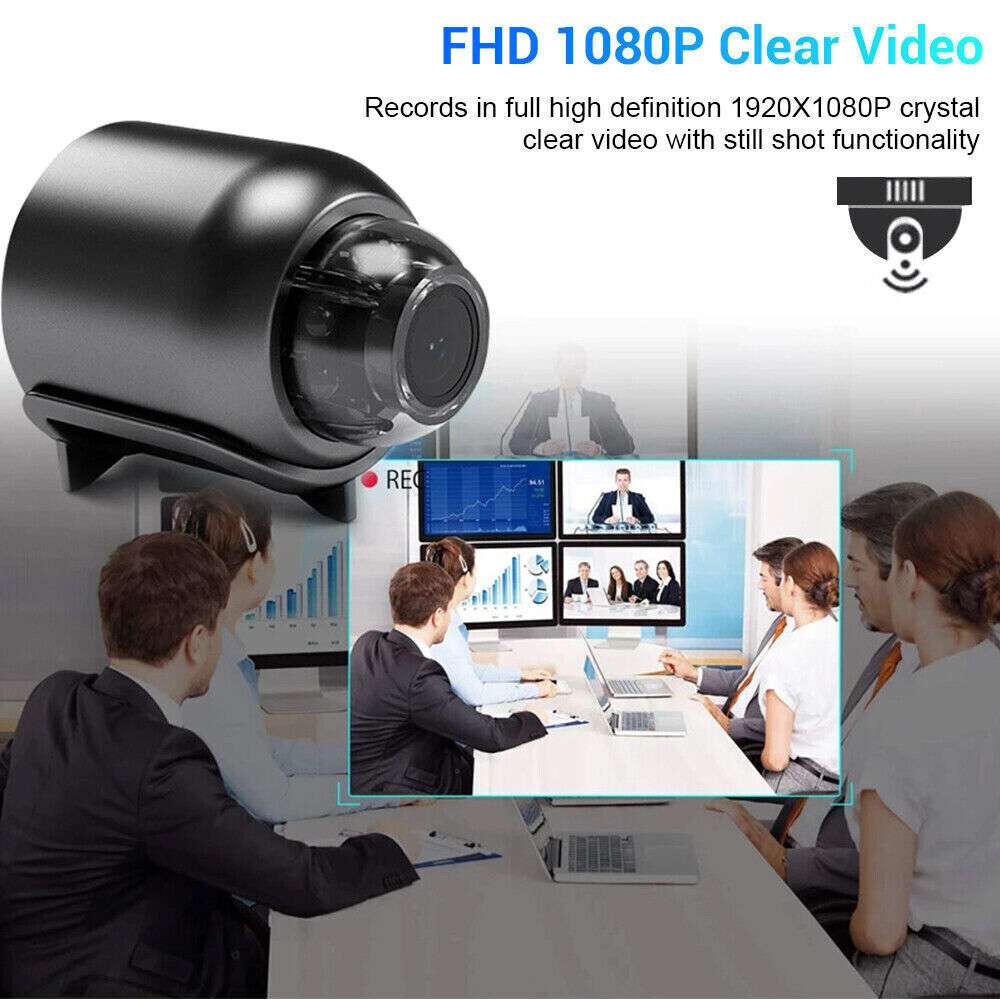 HD 1080P Mini Hidden Spy Camera WiFi Wireless Night Vision Motion Detection AU