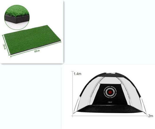 Golf Practice Net Tent Golf Hitting Cage Garden Grassland Practice Tent Golf Training Equipment Mesh Outdoor - Gadget Aliens 
