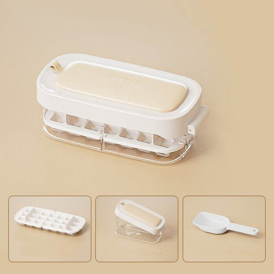 Ice Box Ice Cube Tray Grid High-Capacity Food Grade Kitchen Gadgets - Gadget Aliens 