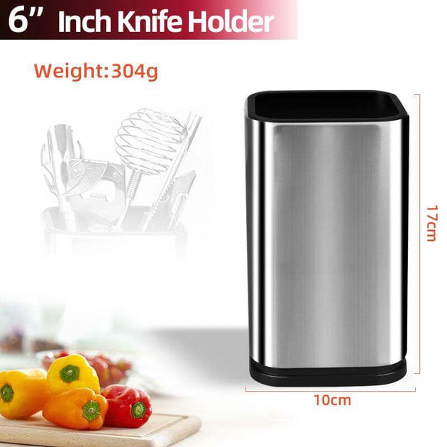 Drainable Knife Chopping Board Holder Size Chopper Holder - Gadget Aliens 