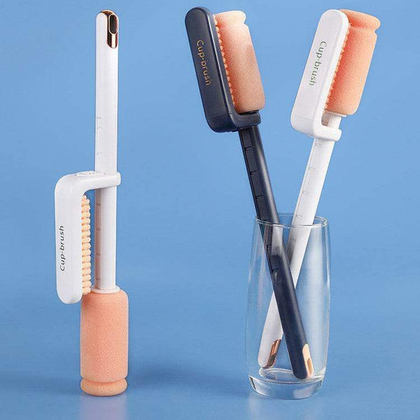 Non Dead Corner Glass Cleaning Brush Kitchen Gadgets - Gadget Aliens 
