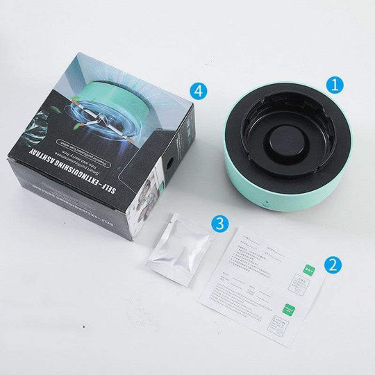 Smoke Removal Air Purification Ashtray Anion Purification Practical Automatic Purifier Ashtray Portable Gadgets For Car Ashtray - Gadget Aliens 