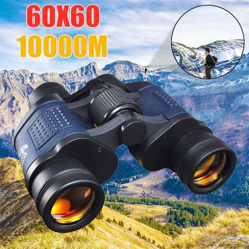 Telescope 60X60 Powerful Binoculars Hd High Magnification For Outdoor Hunting Optical Scopes Lll Night Vision Fixed Zoom - Gadget Aliens 