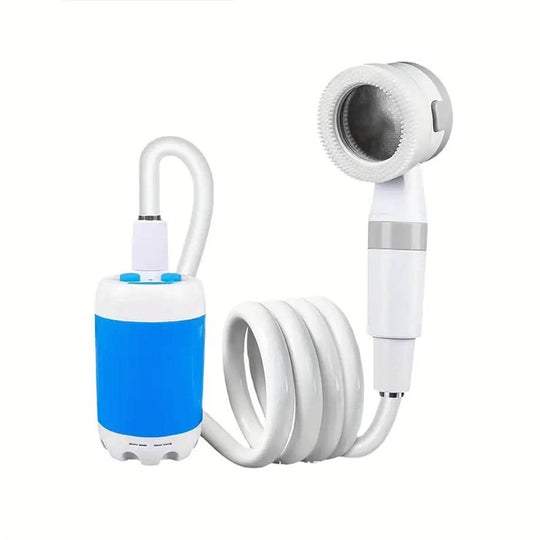 Outdoor Camping Shower Portable Electric Shower Gadgets Waterproof 5000mAh Rechargeable Battery Powered For Hiking Traveling - Gadget Aliens 