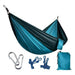 Backpacking Hammock - Portable Nylon Parachute Outdoor Double Hammock - Gadget Aliens 