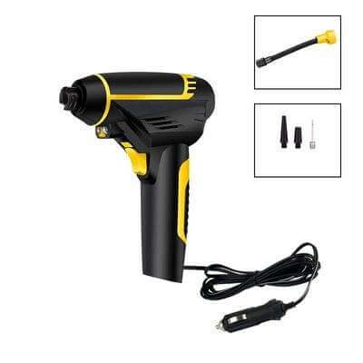Automatic Portable Handheld Digital LED Smart Car Air Compressor - Gadget Aliens