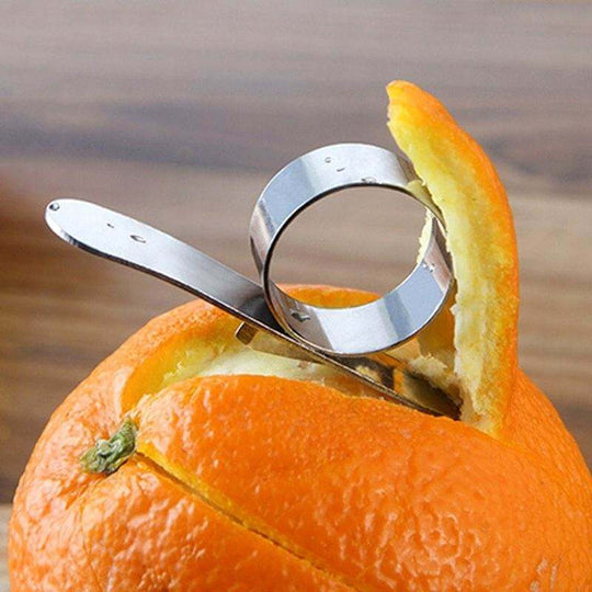 Stainless Steel Peeler Ring Kitchen Gadgets - Gadget Aliens