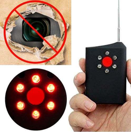 Anti-Spy Hidden Camera Signal Detector - Gadget Aliens