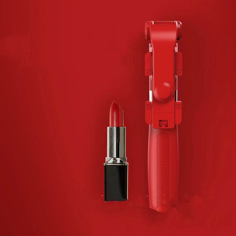 Compatible with Apple, Tripod Selfie Stick Mobile Universal Live Triangle Bracket One Bluetooth Selfie Artifact - Gadget Aliens