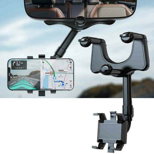 Car Rearview Mirror Swivel Navigation Bracket - Gadget Aliens