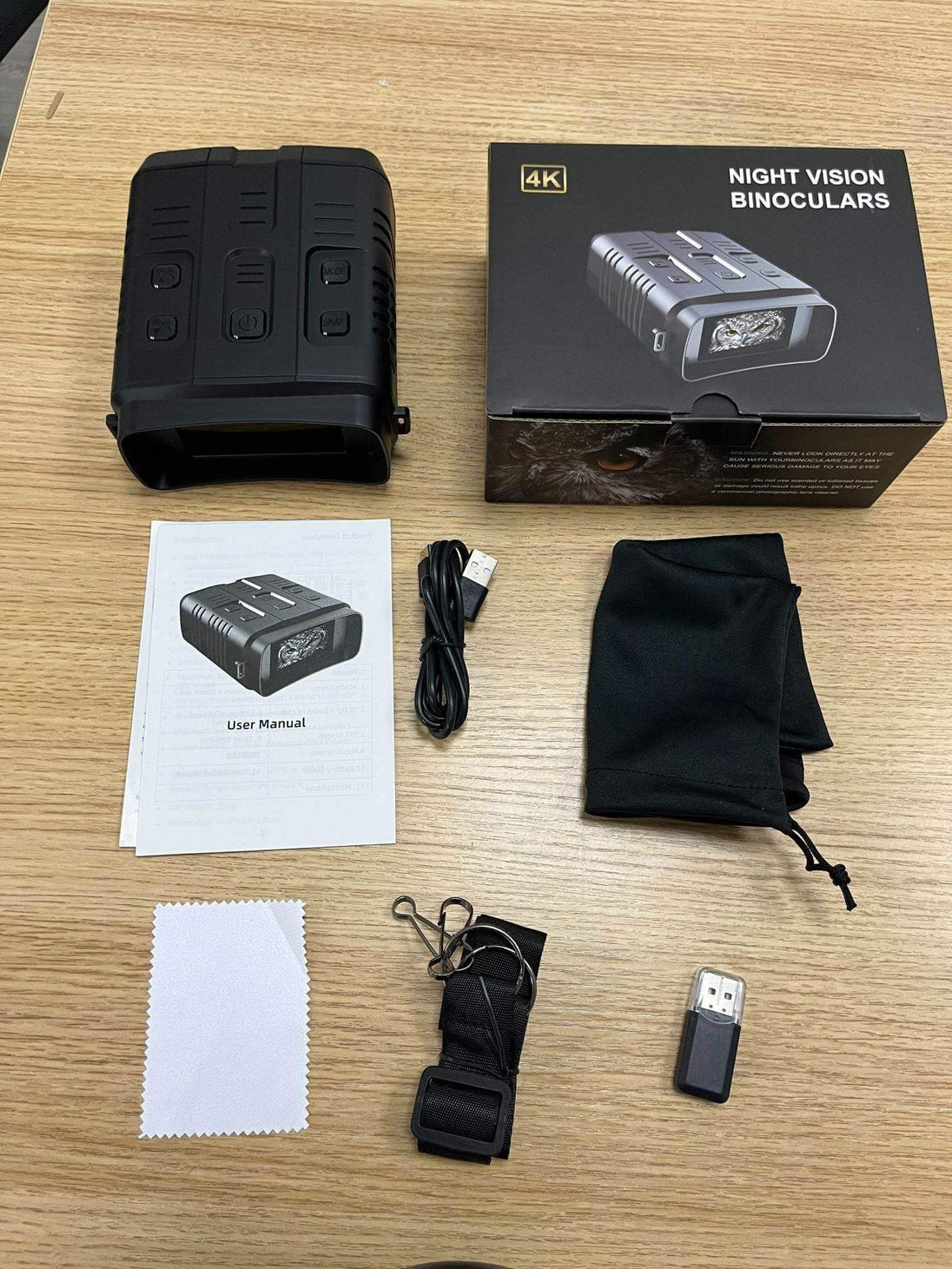 Full Color Night Vision Instrument Large Screen With WiFi Telescope Binocular Night Vision Instrument - Gadget Aliens