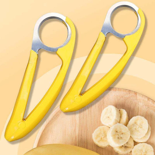 Stainless Steel Stainless Steel Banana Slicer Kitchen Gadgets - Gadget Aliens 