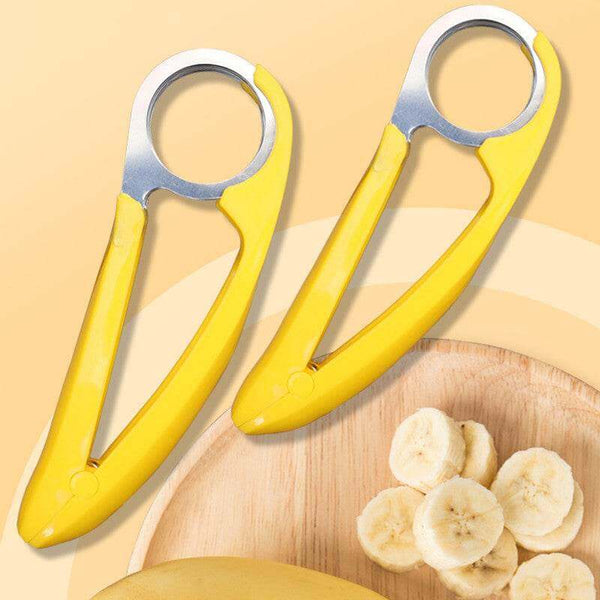 Stainless Steel Stainless Steel Banana Slicer Kitchen Gadgets - Gadget Aliens 