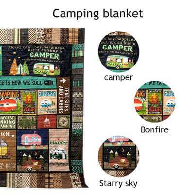 Outdoor camping blanket - Gadget Aliens 