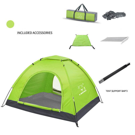 Single-layer tent camping outdoor camping beach - Gadget Aliens