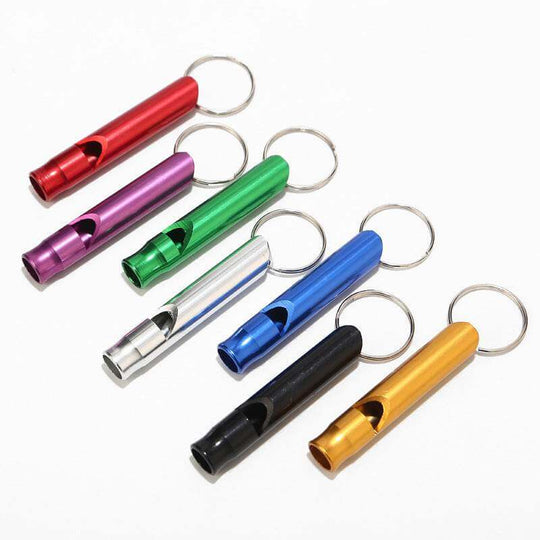 Aluminum survival whistle - Gadget Aliens 