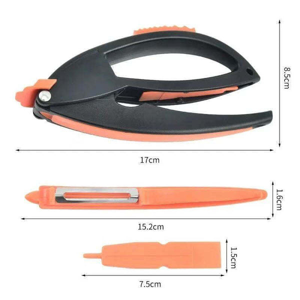 Manual Multifunctional Household Garlic Press Set Kitchen Gadgets - Gadget Aliens