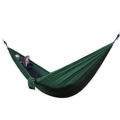 Backpacking Hammock - Portable Nylon Parachute Outdoor Double Hammock - Gadget Aliens
