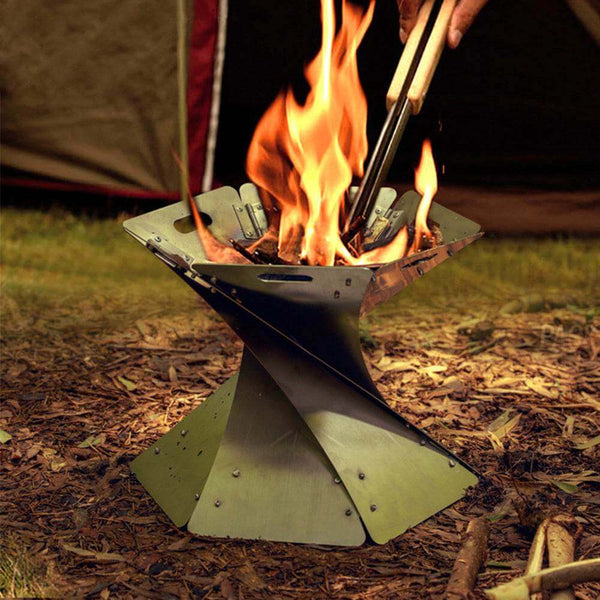 Outdoor camping bonfire heater - Gadget Aliens