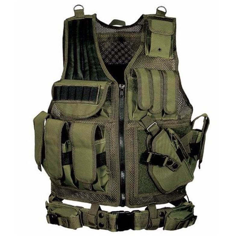 Tactical Vest Military Combat Army Armor Vests Molle Airsoft Plate Carrier Swat Vest Outdoor Hunting Fishing CS Training Vest - Gadget Aliens 