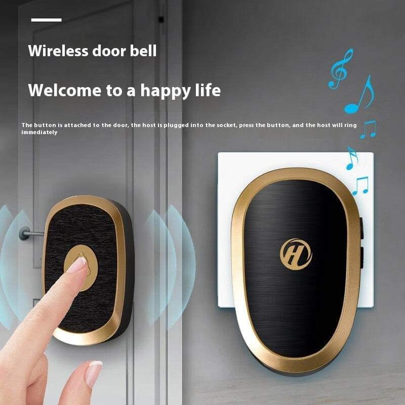 Doorbell Wireless Home Electronic Ultra Distance Unlimited Villa Waterproof Remote Control - Gadget Aliens