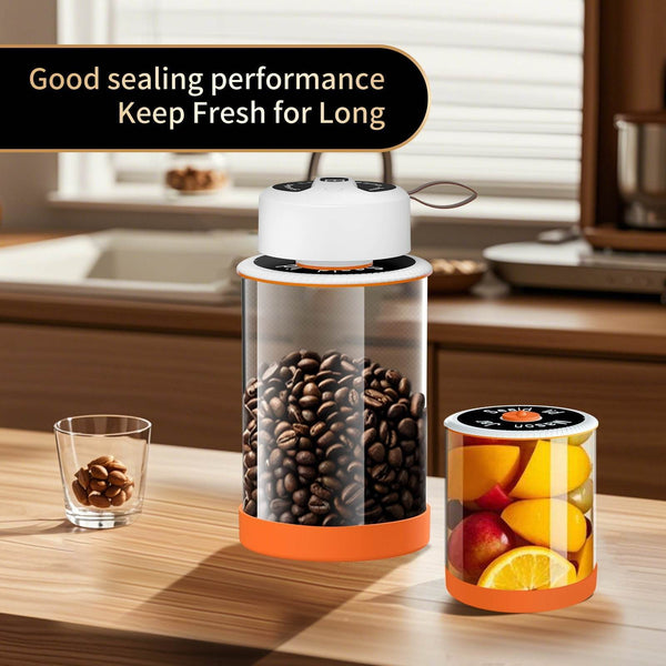 Mason Jar Sealing Machine Electric Vacuum Sealing Machine Kitchen Gadgets - Gadget Aliens