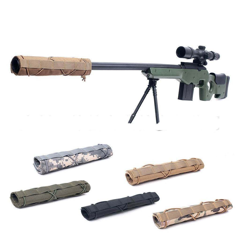 Outdoor Hunting Gear Silencer Bag Camo Protection Cover - Gadget Aliens
